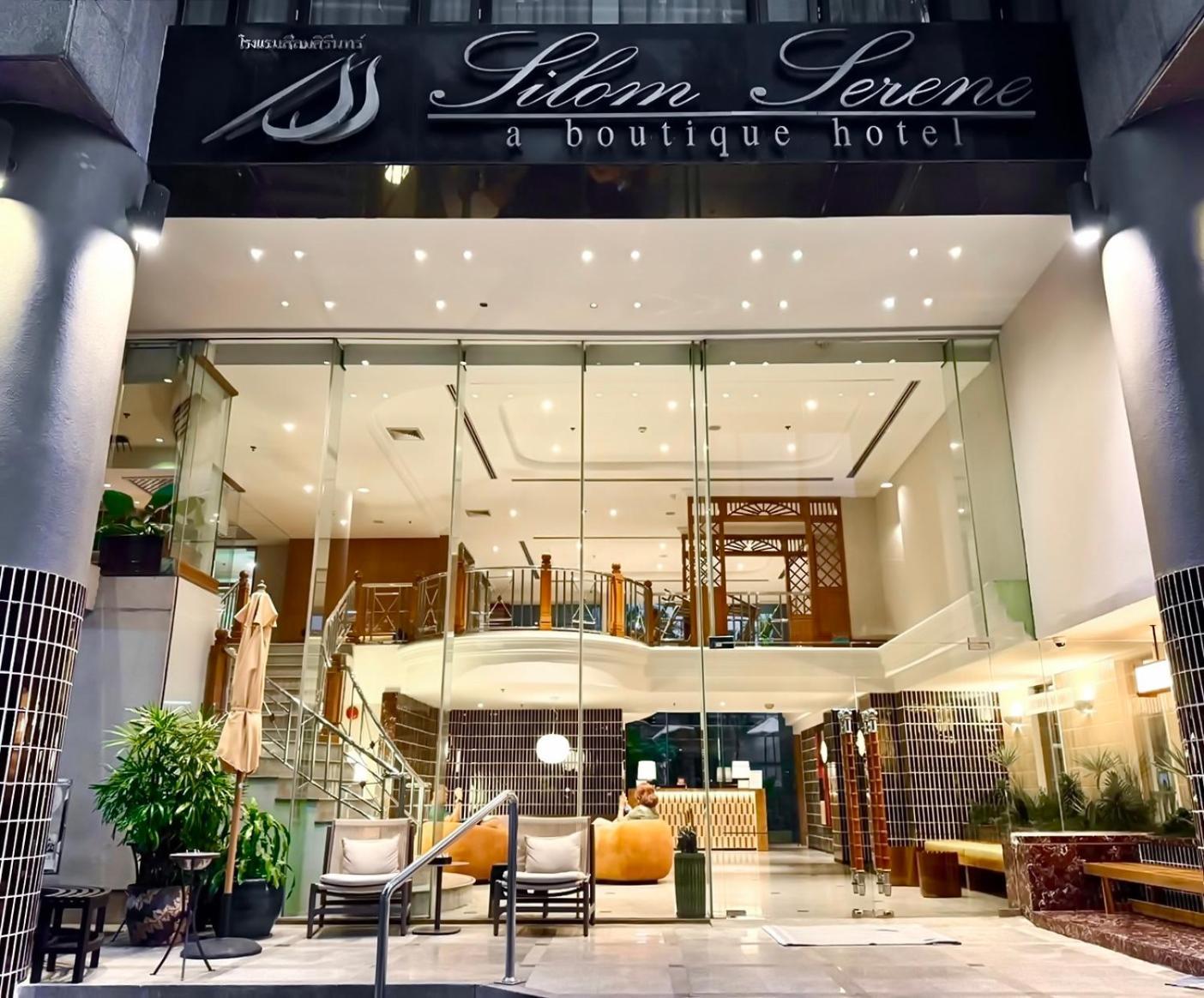 Silom Serene A Boutique Hotel Banguecoque Exterior foto